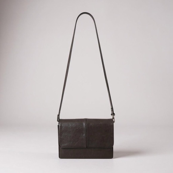 HOBO Dark Brown Leather Shoulder Bag - Picture 12 of 12
